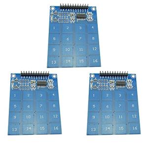 KKHMF 3個 TTP229 4x4 キーボード デジタル タッチ センサー 静電容量式 タッチ モジュール Arduino用 並行輸入品