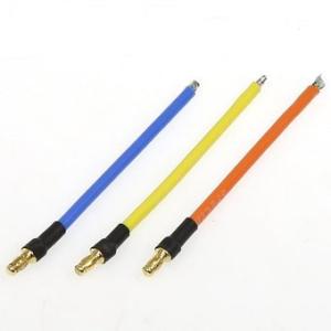 スモール・ヨーロピアンコネクターC 3.5mm14Gコード付 (オス3pcs) 1467-14AWG...