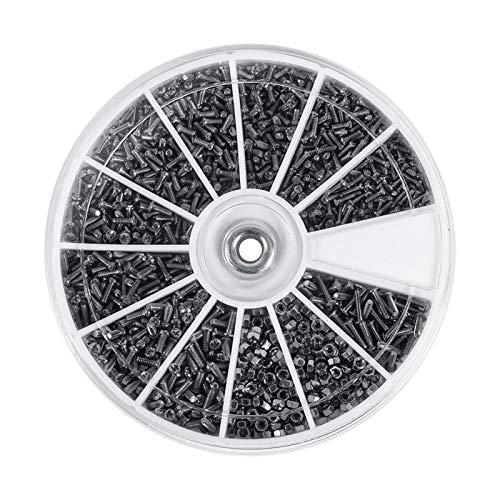 VGEBY 600個入り M1 M1.2 M1.4 M1.6 各50個 ネジ セット ミニボルト ナ...