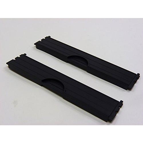 テクノベインズ DIMMスロット用コネクタカバー(黒) つまみなし 2個/パック DDRACK-B0...
