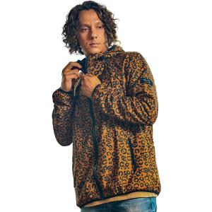 RadBlue ラッドブルー メンズ マウンテンパーカー 撥水加工 ランニングウェア ライトアウター レインコート 色柄豊富 (M, LEO