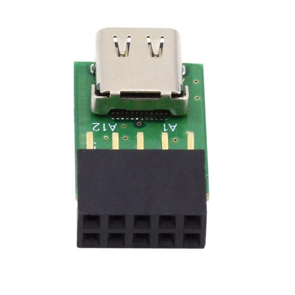 Cablecc USB 3.1 タイプ C USB-C メス シングル ポートから 480Mbps ...