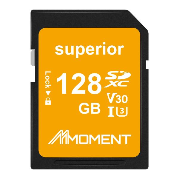 MMOMENT SDカード 128GB メモリーカード 4K動画対応 / デジタルカメラ/一眼レフ ...