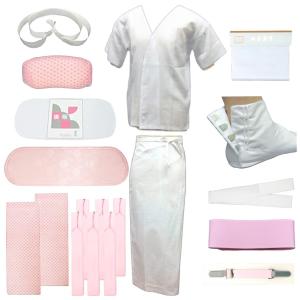 京都うさぎ堂 和装小物20点セット 使い方動画QRコード付 腰紐6本 着付けセット 振袖 成人式 小物セット 着物 着付け 足袋付き 初心者