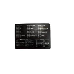 マウスパッド ショートカットキー表モノクロ MP...の商品画像