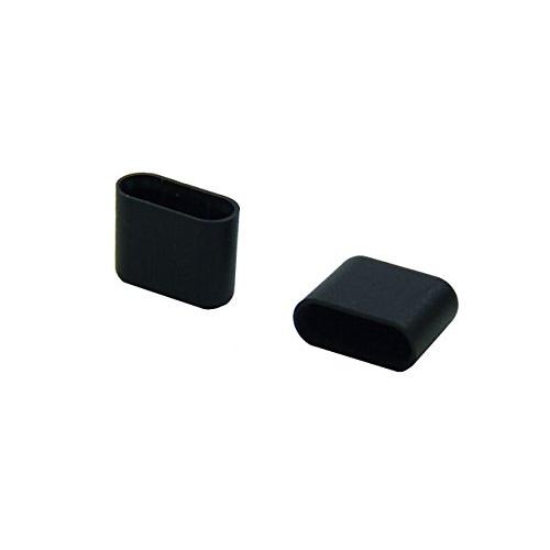 テクノベインズ USB3.1Type-C ケーブル先端用キャップ (黒) 6個/パック USB31C...