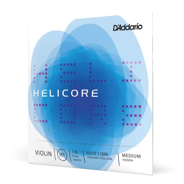 D'Addario ダダリオ バイオリン弦 Helicore セット H310 1/8M Mediu...