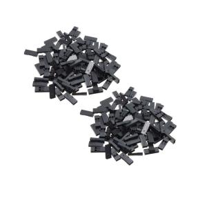 KKHMF 200個 2P デュポンコネクタ メスジャンパーケーブルプラグ 2.54ミリメートル Arduino用 「国内配送」