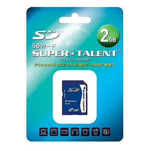 SuperTalent SDカード 2GB ST02SD