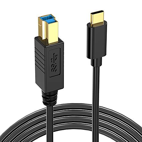 USB C Type B変換ケーブル 1.2m OTGケーブル USB 3.1 Type C タイプ...