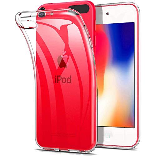 SKZIRI for iPod touch 7 ケース 2019 上質TPU 耐衝撃 背面透明 iP...