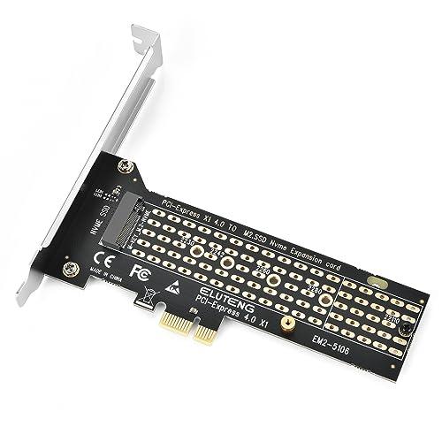 ELUTENG M.2 NVMe PCIe 4.0 X1変換アダプターカード 2230 2242 2...