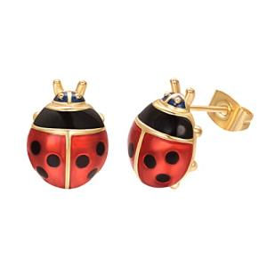 てんとう虫ピアス（レディースアクセサリー）の商品一覧 