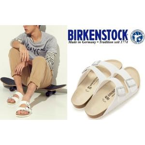 BIRKENSTCK ビルケンシュトック 靴  ビルケン  ARIZONA アリゾナ 普通幅 051731  WHITE　サンダル　幅広タイプ｜store-house-596