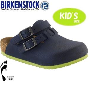 BIRKENSTCK ビルケンシュトック 靴  ビルケン キッズ　KAY　カイ ブルー 1000084 子ども用 ボストン｜store-house-596