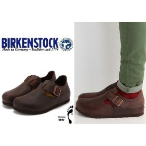 あすつく商品BIRKENSTCK ビルケンシュトック 靴  ビルケン LONDON ロンドン ナロー幅　オイルドハバナ　166533 幅細タイプ｜store-house-596