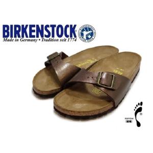 BIRKENSTCK ビルケンシュトック 靴  ビルケン  MADRIDマドリッド　239513 細幅 TOFFEEブロンズ　サンダル　ナロータイプ｜store-house-596