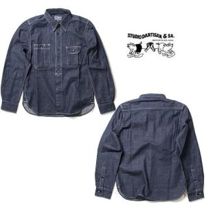 MASU（エムエーエスユー） 21AW MARBLE DENIM SHIRTS マーブルデニム
