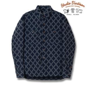 STUDIO D'ARTISAN（ステュディオ・ダ・ルチザン） 半袖 絣 オープン