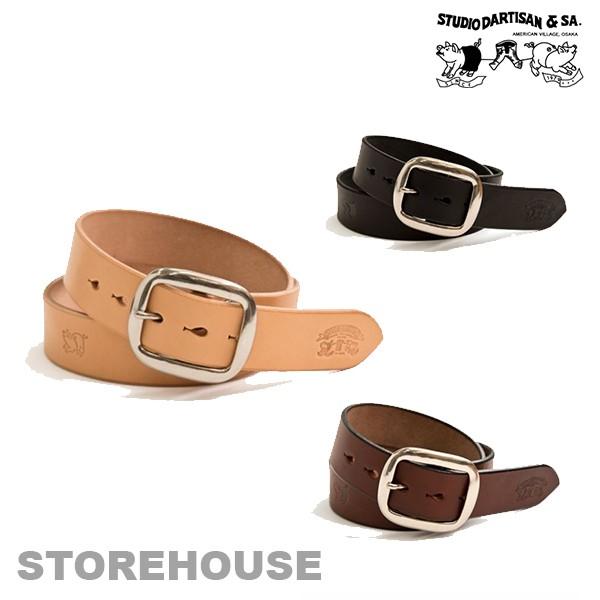 STUDIO D'ARTISAN ステュディオ ダルチザン 通販  ベンズレザー刻印ベルト B-82...