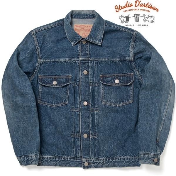 ダルチ STUDIO D’ARTISAN 1950デニムジャケット D4536U 2ndタイプデニム...