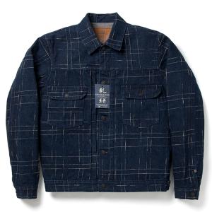 STUDIO D’ARTISAN1stファーストデニムジャケットGジャン濃紺38 STUDIO D'ARTISAN ステュディオ・ダルチザン 1stタイプデニム