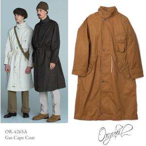 ORGUEIL Gas Cape Coat OR-4265A ガスケープコート  オルゲイユ 通販 トレンチコート ミリタリーコート ステュディオダルチザン 通販｜store-house-596