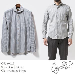 ORGUEIL（オルゲイユ） 長袖 プリント ワーク シャツ OR-5083 : EARTH