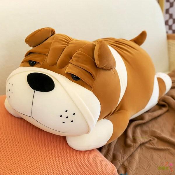 抱き枕 犬 ぬいぐるみ 本物そっくり パグ リアル もこもこ 柔らかい おもちゃ 100cm 洗える...