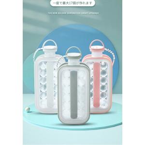 製氷皿 丸 17個取り 2in1 水筒 蓋付き...の詳細画像1