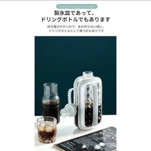製氷皿 丸 17個取り 2in1 水筒 蓋付き...の詳細画像2