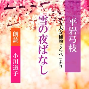 ［ 朗読 CD ］雪の夜ばなし 「五人女捕物くらべ」より  ［著者：平岩弓枝]  ［朗読：小川道子］ 【CD2枚】 全文朗読 送料無料 文豪｜store-kotonoha