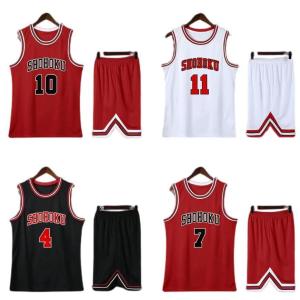 ユニフォーム スラムダンク 背番号 Tシャツ 半袖