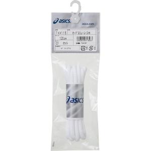 アシックス ASICS オーバルシユーレース タンイ=10 バスケットボール シューズアクセサリー ホワイト TXX115.01