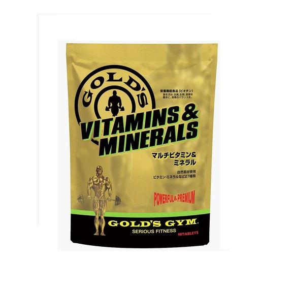 ゴールドジム GOLD&apos;S GYM GGP F2500 マルチビタミン&amp;ミネラル 90粒 フード・サ...