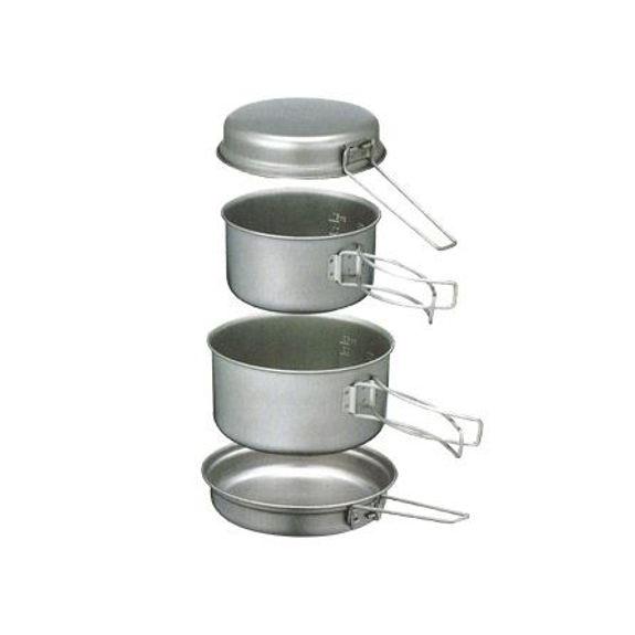 スノーピーク Snow Peak チタンパーソナルクッカーセット 調理器具・食器 ソロキャンプ用クッ...
