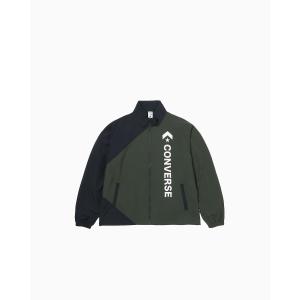 コンバース CONVERSE CS COL BLOCK JACKET MENS メンズスポーツウェア ウォームアップ メンズ NAVY/DARK GREEN 40100221