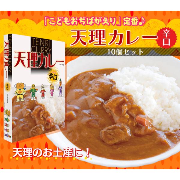 天理カレー　辛口（からくち）　250g×10個セット　「こどもおぢばがえり」のカレー