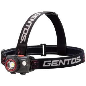 GENTOS(ジェントス) LED ヘッドライト USB充電式(専用充電池/単4電池) 320ルーメン 釣り ダブルスター WS-343HD
