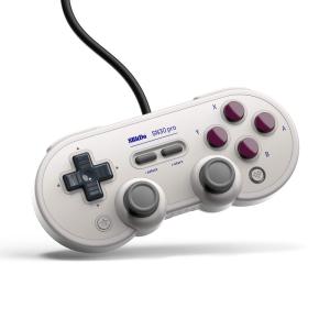 8bitdo SN30 Pro USBゲームパッド有線ゲームコントローラ用 Windows/Steam/ラズベリーパイ/Switch (G｜store-ocean