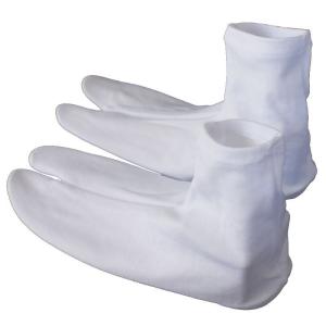 お子様から大人まで 男女兼用 ストレッチ足袋 白...の商品画像