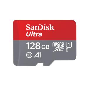 SanDisk (サンディスク) 128GB Ultra microSDXC UHS-I メモリーカード - 最大140MB/秒 C10 U