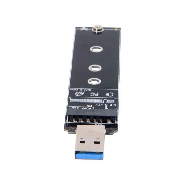 Xiwai B/M-Key NGFF M2 SSD - USB 3.0 外付けPCBAコンベターアダ...