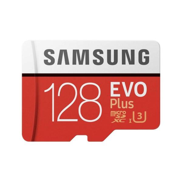 Samsung microSDXC カード 128GB EVO+ Class10 UHS-I U3対...