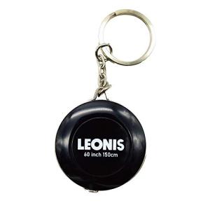 LEONIS 多機能インチセンチメジャー (キーリング付き) 150cm/60inch ブラック［91045］｜store-ocean