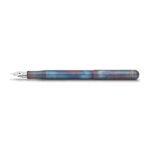 Kaweco カヴェコ 万年筆 F 細字 リリプット ファイヤーブルー LIFF-FB カートリッジ式 正規輸入品｜store-ocean