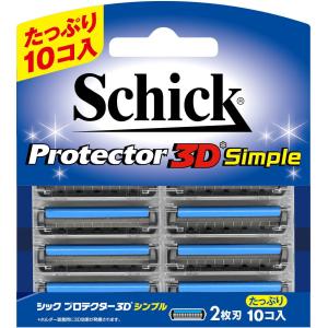 シック Schick プロテクター3D シンプル 替刃 (10コ入)｜store-ocean