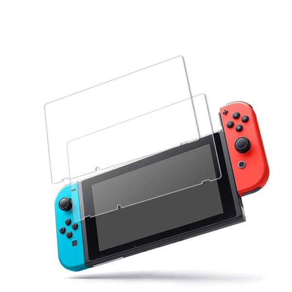 2枚セット日本旭硝子素材製 Nintendo Switch ガラスフィルム 強化ガラス フィルム 保...