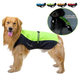 RANPHY 犬用 レインコート いぬ 中型犬 大型犬 反射 雨具 梅雨対策 犬用合羽 ジャンプスーツ ペット用 ドッグウエア 防水 汚れ防｜store-ocean