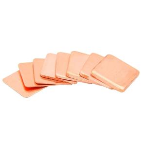 Easycargo 20pcs 20mm Copper Pad Shim Heatsink, Cooler Heat Sink Copper